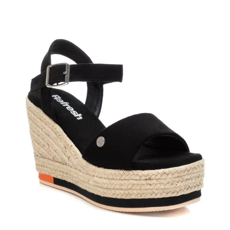Sandalia de mujer REFRESH 171536 Negro